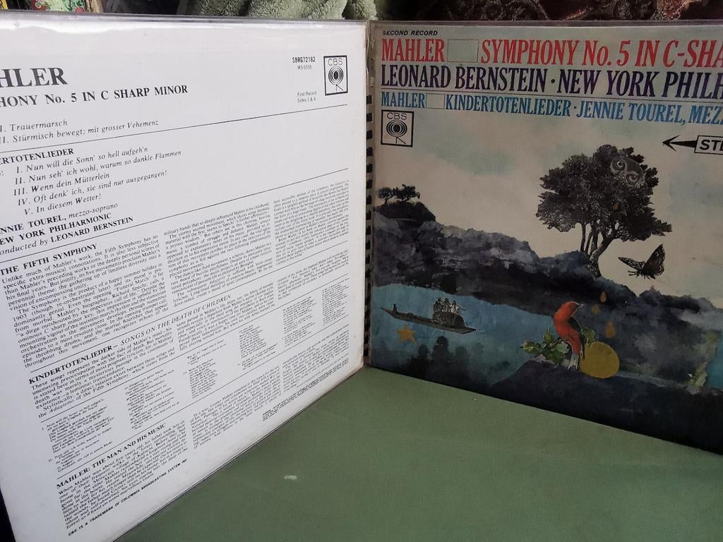 Klassieke muziek Mahler Mozart lp's vinyl Miekje, Cd's en Dvd's, Vinyl | Klassiek, Gebruikt, Overige typen, Ophalen of Verzenden