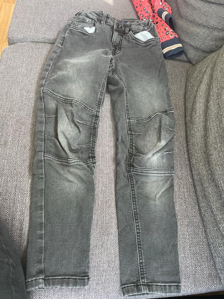 Hema Regular Fit Jeans - Maat 134, Kinderen en Baby's, Kinderkleding | Maat 134, Gebruikt, Jongen, Broek, Ophalen of Verzenden