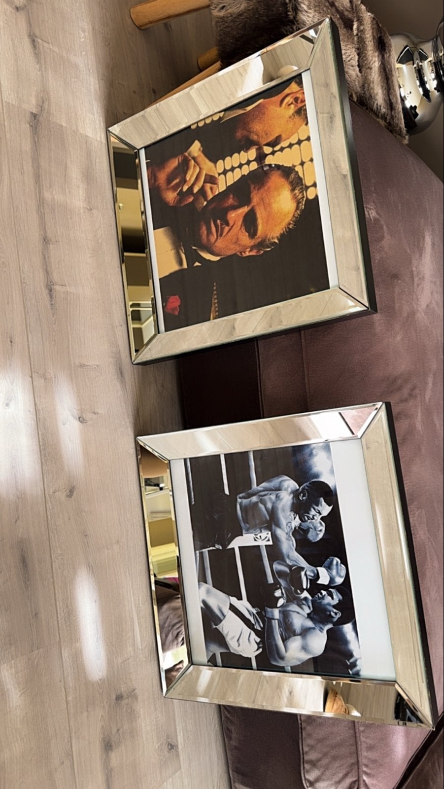 Spiegel fotolijsten eichholtz interieur zilver/koper ZGN!, Huis en Inrichting, Woonaccessoires | Lijsten, Ophalen of Verzenden