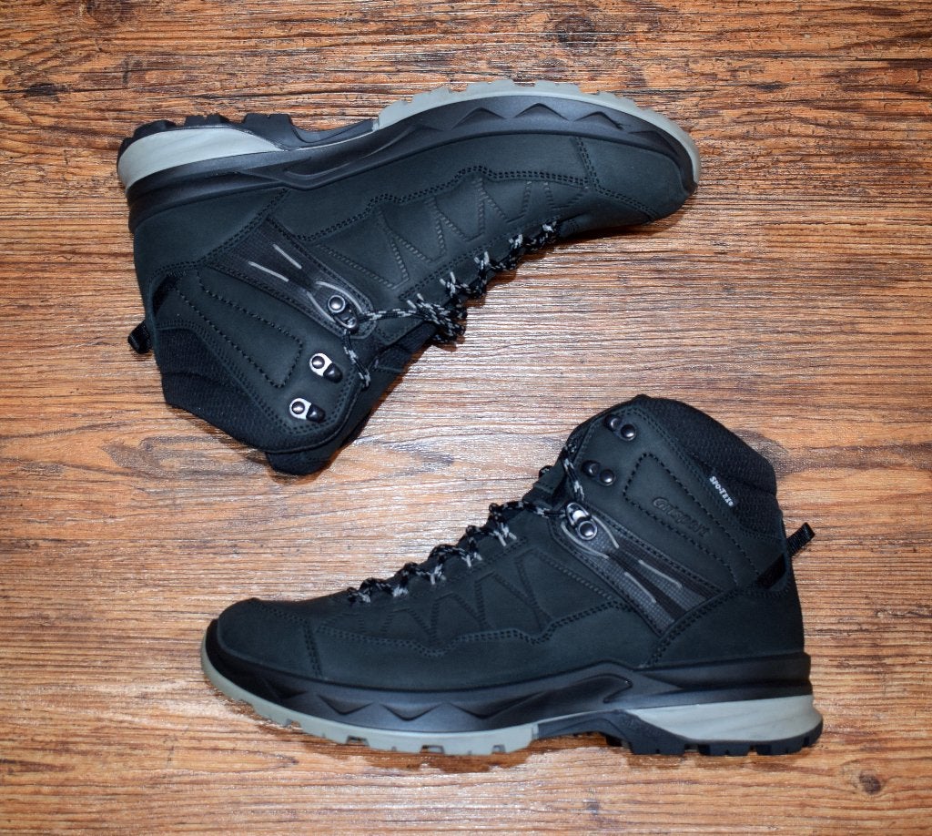 GRISPORT - Hiking boots Tampa mid black - maat 42, Kleding | Heren, Schoenen, Grisport, Zwart, Nieuw, Ophalen of Verzenden