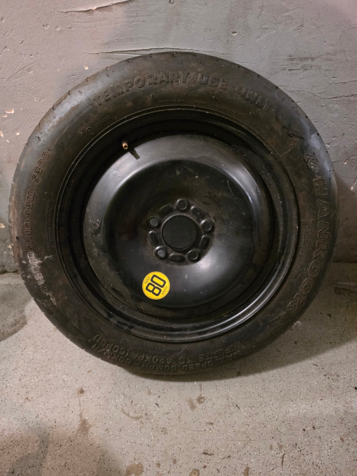 Origineel Ford Thuiskomer Reservewiel 16 Inch - 125/85 R16, Auto diversen, Ophalen, Gebruikt