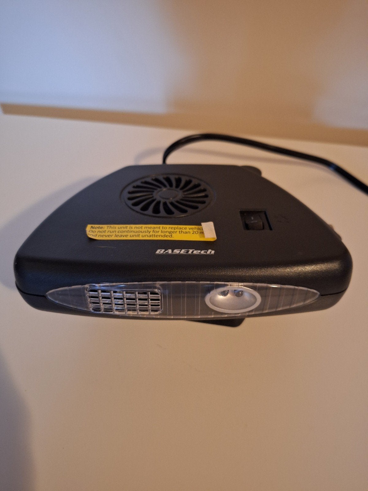 BASETech Auto Verwarming/Ventilator 12V, Ophalen of Verzenden, Gebruikt