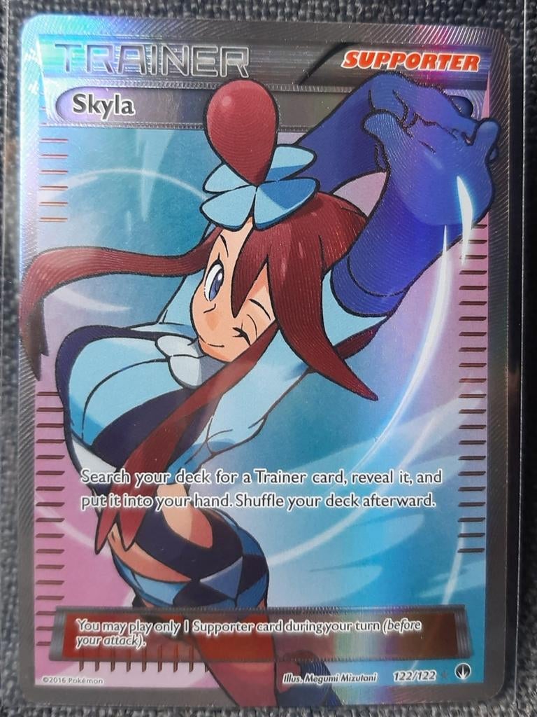 Pokemon kaart 
Skyla BKP122, Ophalen of Verzenden, Zo goed als nieuw