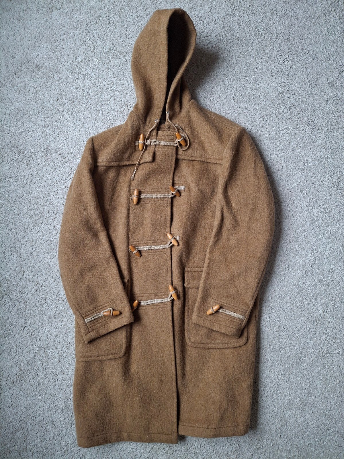Biesot Montycoat, Houtje-Touwtje Jas, 100% Wol, Beige, Biesot, Gedragen, Verzenden