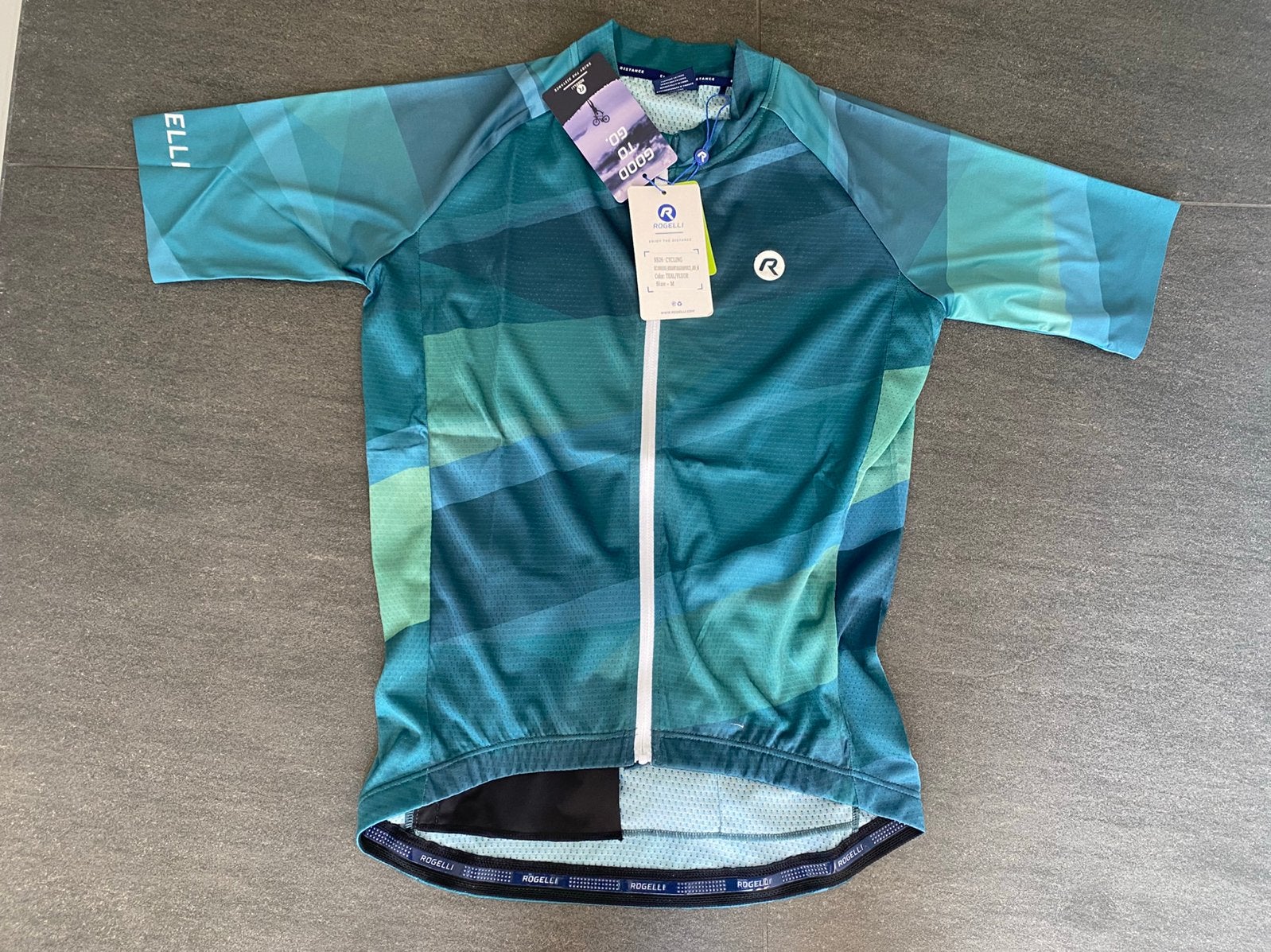 Heren fietsshirt rogelli essential graphic nieuw! m, ., Nieuw, Ophalen of Verzenden, .