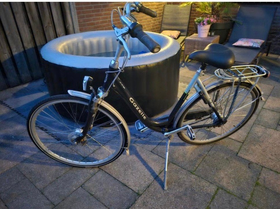 Gazelle dames fiets, Ophalen, Gebruikt, Velgrem, Versnellingen