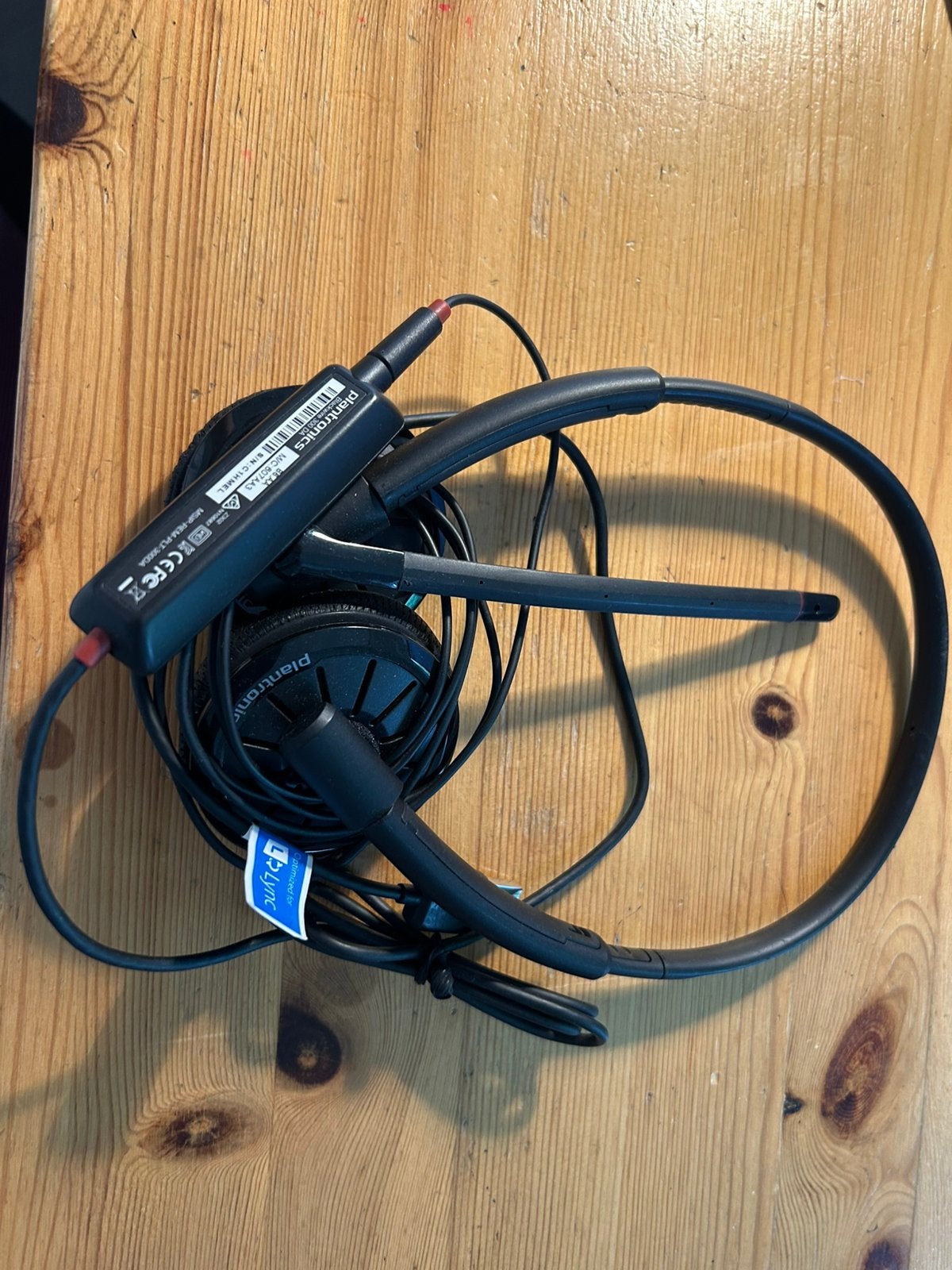 Headset van plantronics, Computers en Software, Headsets, Ophalen of Verzenden, Zo goed als nieuw