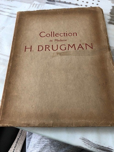 Catalogue des Meubles .... - H. Drugman Zeldzame catalogus, Ophalen of Verzenden, H. Drugman