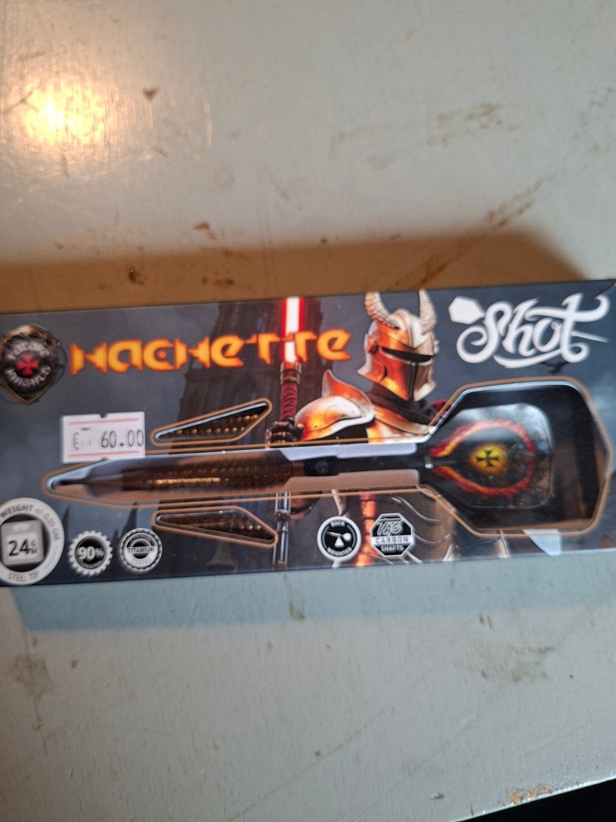Shot Darts 24 gram dartpijlen, Ophalen of Verzenden, Zo goed als nieuw, Pijlen