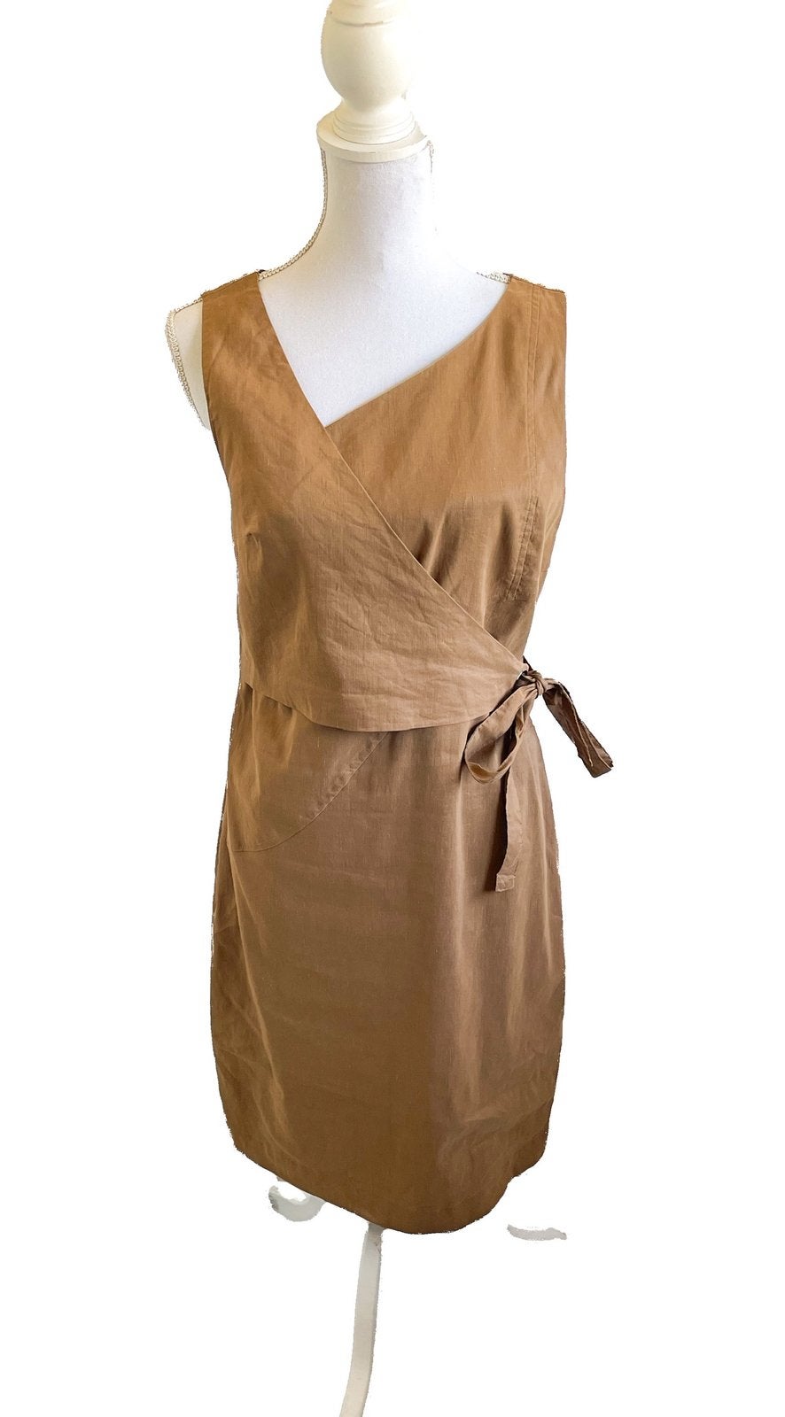 Mooie jurk van Sarah Pacini maat 2/38, Kleding | Dames, Maat 38/40 (M), Rue Dieudonné Lefevre no 2, 1020 Brussel, Beige, Ophalen of Verzenden