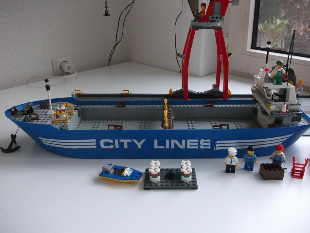 LEGO set 7994 City Harbor, Lego, Compleet, Ophalen of Verzenden, Complete set