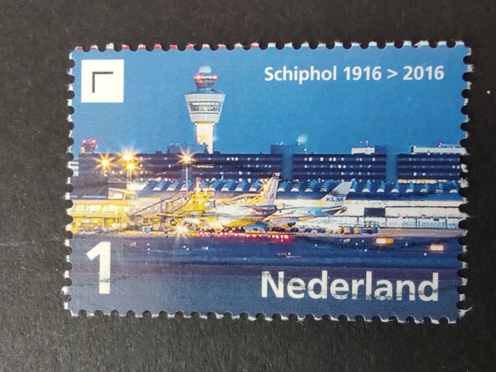 3447 schiphol vertrekhal 2016 100 jaar schiphol, Ophalen of Verzenden