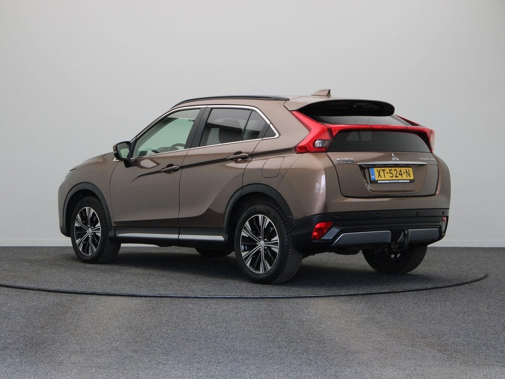 Mitsubishi Eclipse Cross 1.5 DI-T First Edition | Stoelverwa, Auto's, Mitsubishi, 4 cilinders, Bruin, 1435 kg, 163 pk