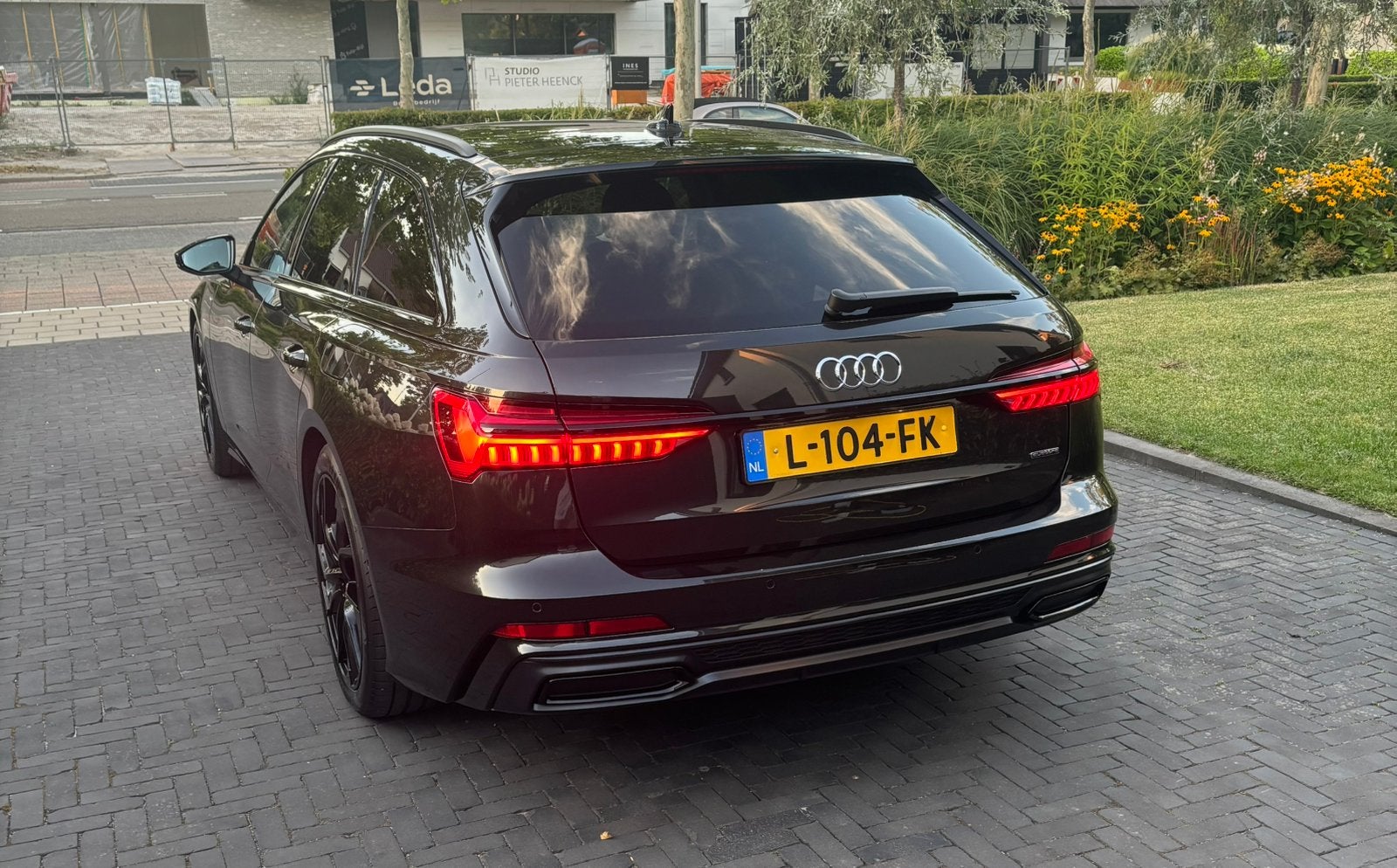 Audi A6 Avant 55 TFSI E Quattro Competition, S-Line, 367pk, Auto's, Audi, Automaat, 4x4, 4 cilinders, Zwart