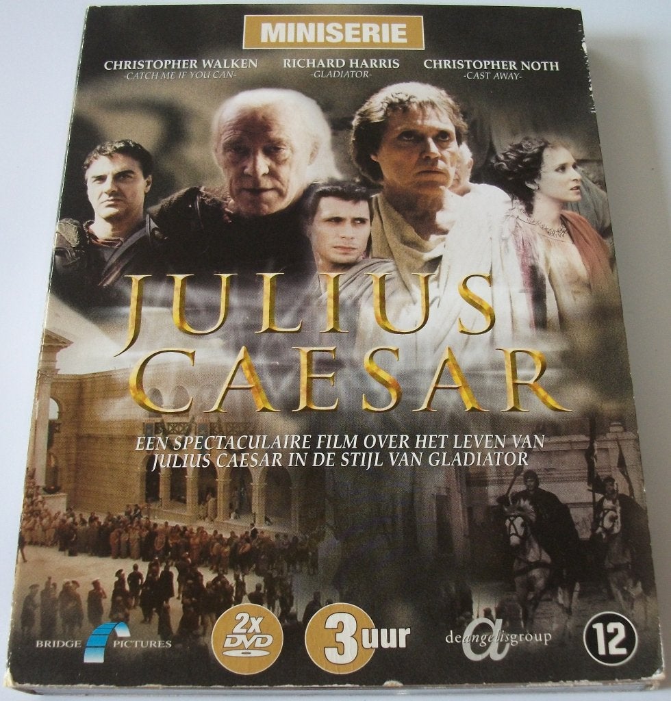 Dvd *** JULIUS CAESAR *** 2-Disc Boxset Mini-Serie, Cd's en Dvd's, Dvd's | Avontuur, Zo goed als nieuw, Vanaf 12 jaar, Ophalen of Verzenden