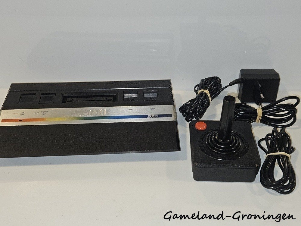 Atari 2600 Junior met Controller & Bedrading, Spelcomputers en Games, Gebruikt, -, -, Ophalen of Verzenden