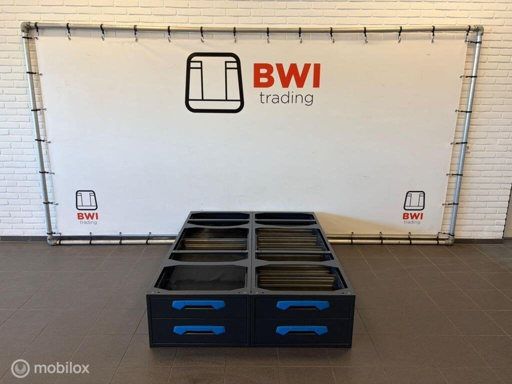 Sortimo dubbele bodem / bedrijfswageninrichting / ladekast, Auto diversen, Overige Auto diversen, Ophalen of Verzenden