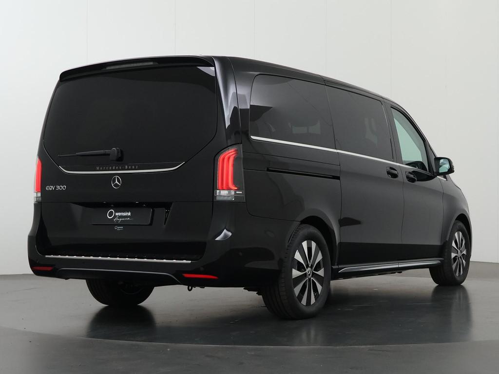 Mercedes-Benz EQV 300 L2 Avantgarde 90 kWh | Burmester | Mul, Stof, Zwart, 7 stoelen, Mercedes-Benz