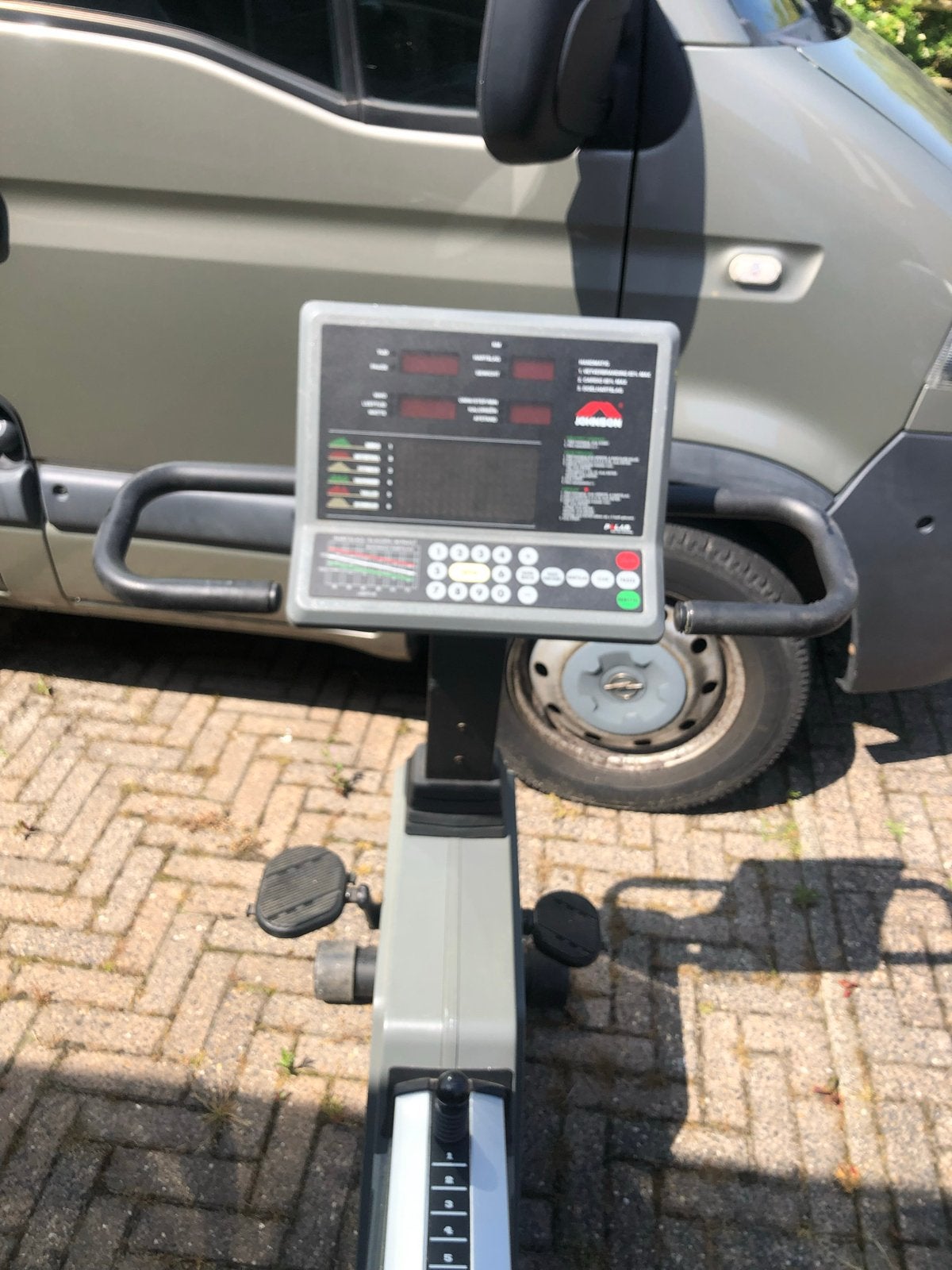 Ligfiets Johnson JPB 5100 - Comfortabel en Effectief Trainen, Ophalen, Ligfiets, Gebruikt, Metaal