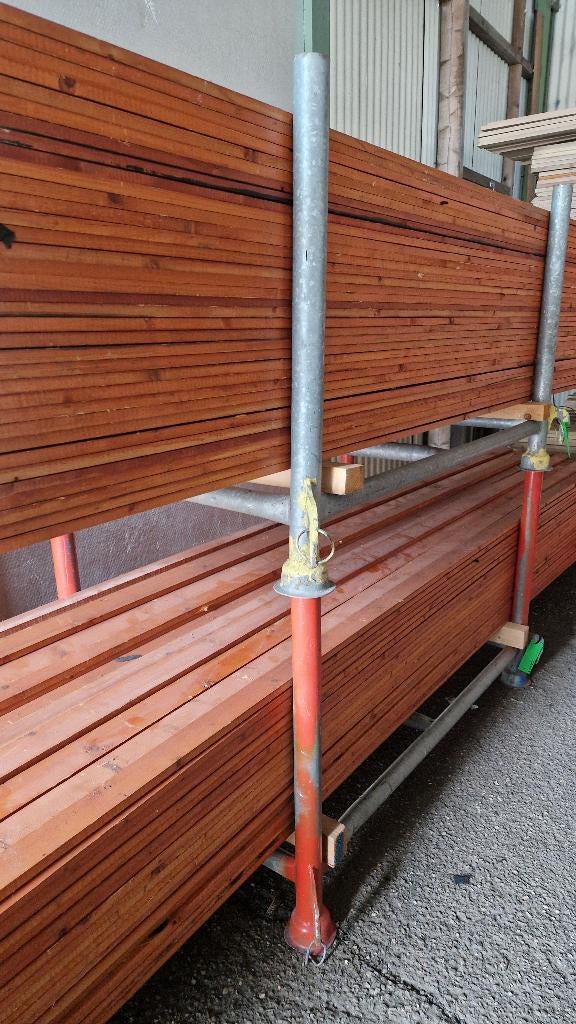 Vuren latten planken lambrisering ( 243 ), Doe-het-zelf en Verbouw, Hout en Planken, Ophalen, Minder dan 25 mm, Zo goed als nieuw