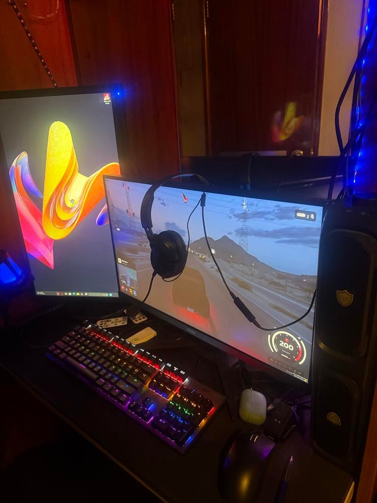 Gaming PC - i7-8700K, RTX 2070, 16GB RAM, SSD+HDD, Gebruikt, Ophalen of Verzenden, Gaming, SSD