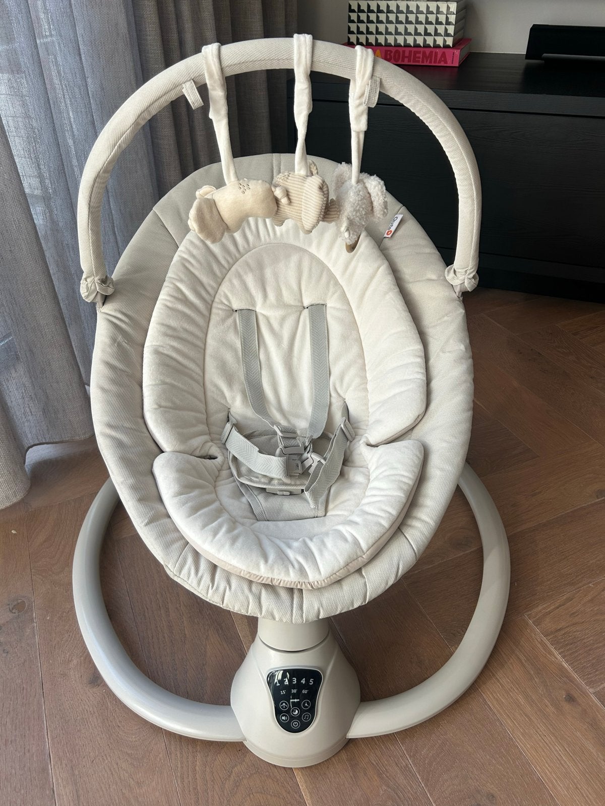 Qute Q-Rocker 2.0 Ivory babywieg/schommelstoel, Ophalen, Nieuw