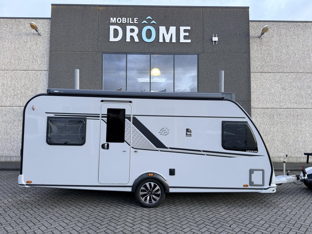 Knaus Sudwind Black Selection 500 FU, Caravans en Kamperen, Rondzit, Bedrijf, 5 tot 6 meter, Knaus