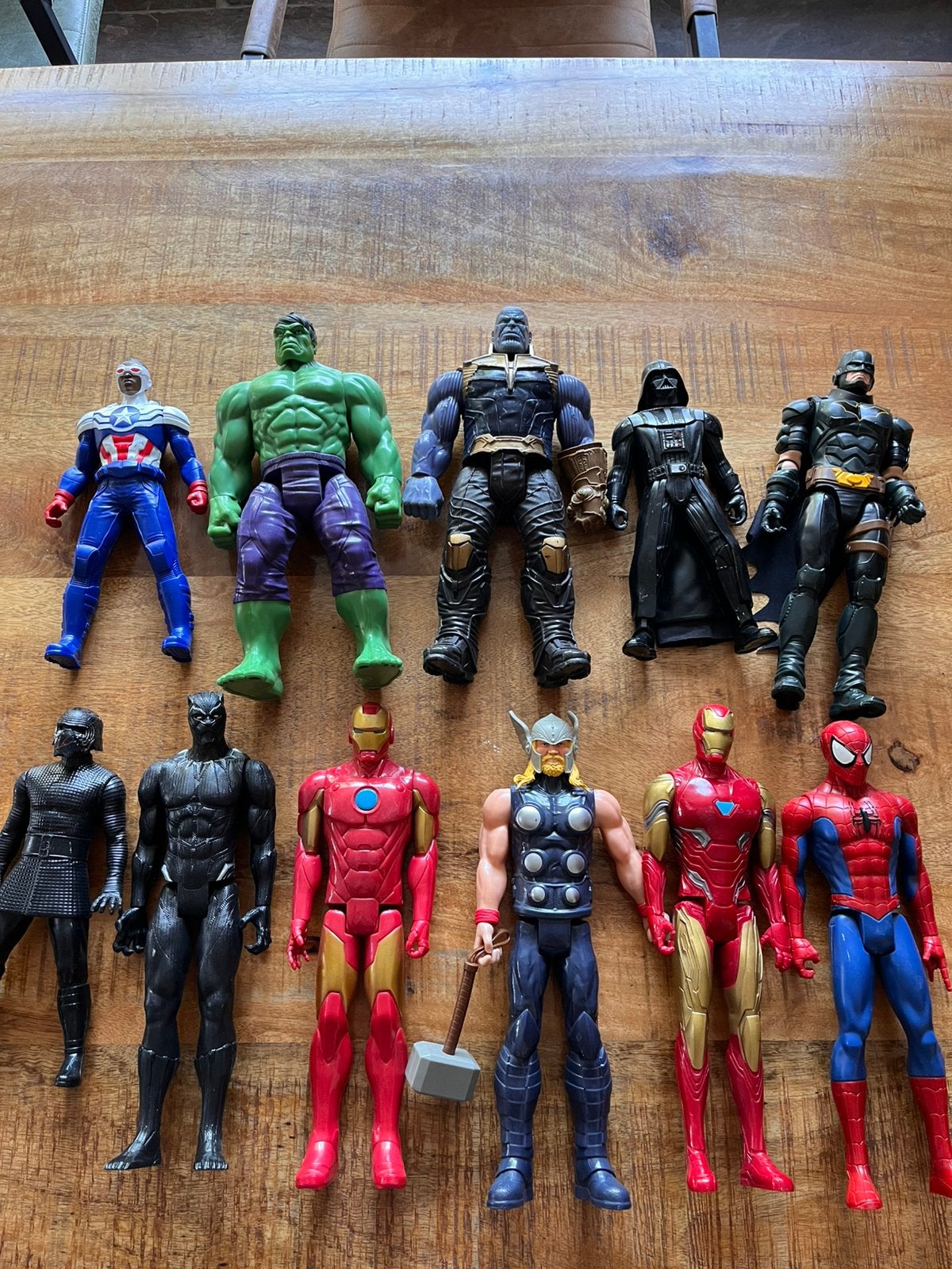 Avengers poppen, Kinderen en Baby's, Speelgoed | Actiefiguren, Ophalen, Zo goed als nieuw