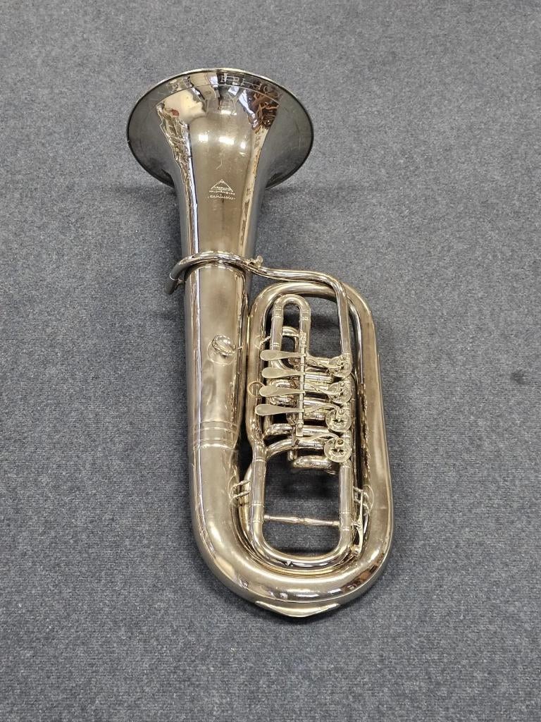 Miraphone 4 valve Bb Kaiser Bariton 2, Muziek en Instrumenten, Blaasinstrumenten | Overige, Ophalen, Gebruikt, Koperblazer