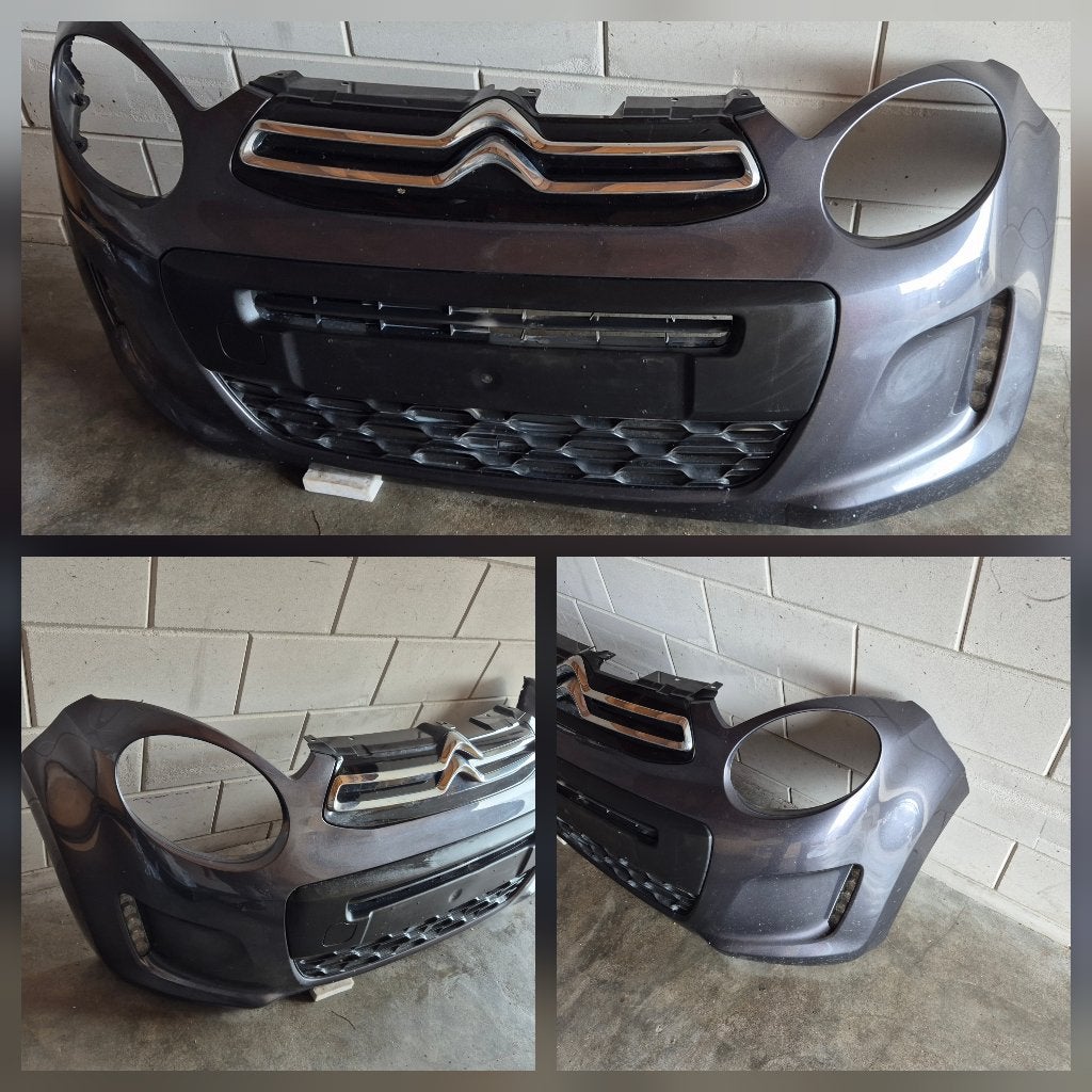 Voorbumper Citroen C1 2014 tot heden kleurcode KTA, Auto-onderdelen, Ophalen, Gebruikt, Citroën, Bumper