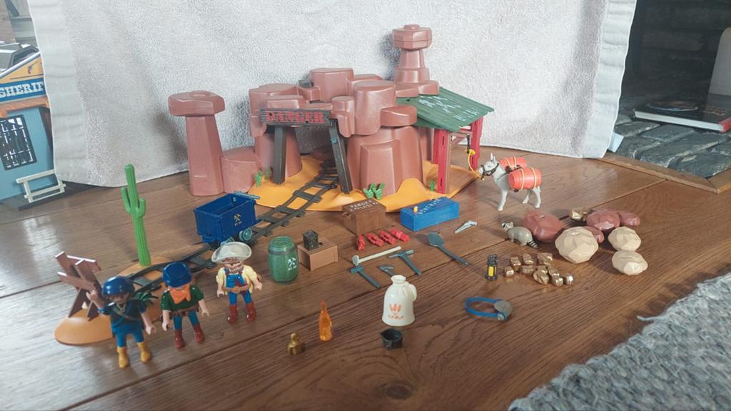 Playmobil goudmijn 5246, Ophalen of Verzenden, Zo goed als nieuw