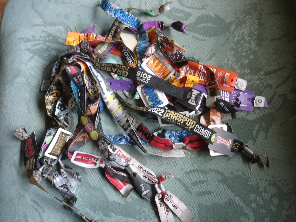 graspop bandjes, Tickets en Kaartjes, Evenementen en Festivals, Eén persoon