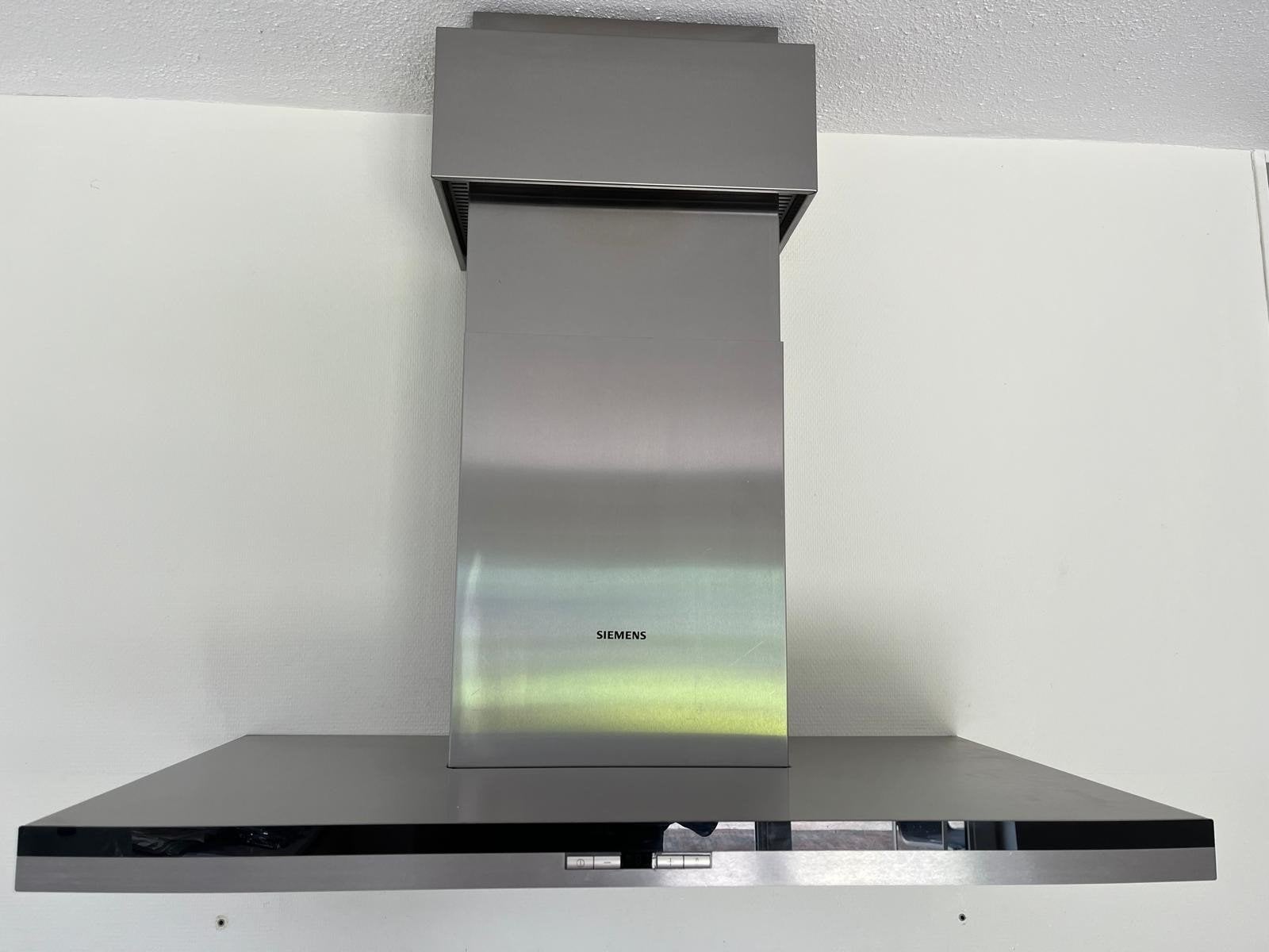 Siemens HBD-KNB-2 Recirculatie afzuigkap 90 cm, Ophalen, Gebruikt, Wandschouwkap, Recirculatie