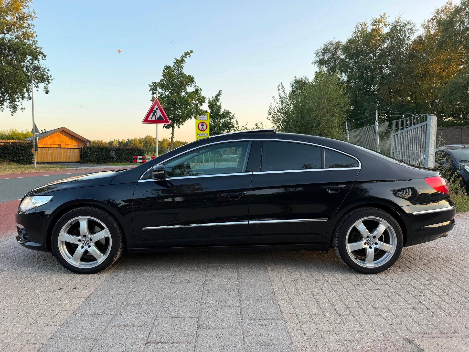 Volkswagen Passat CC 1.8 TSI 4p Automaat Pano Xenon, Auto's, Volkswagen, 4 cilinders, 4 stoelen, Zwart, 14 km/l