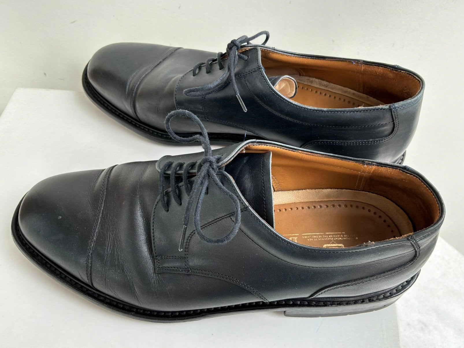 Keurige klassieke Van Bommel 8,5 H 42,5 brede leest, Zwart, Ophalen of Verzenden, Zo goed als nieuw, Veterschoenen