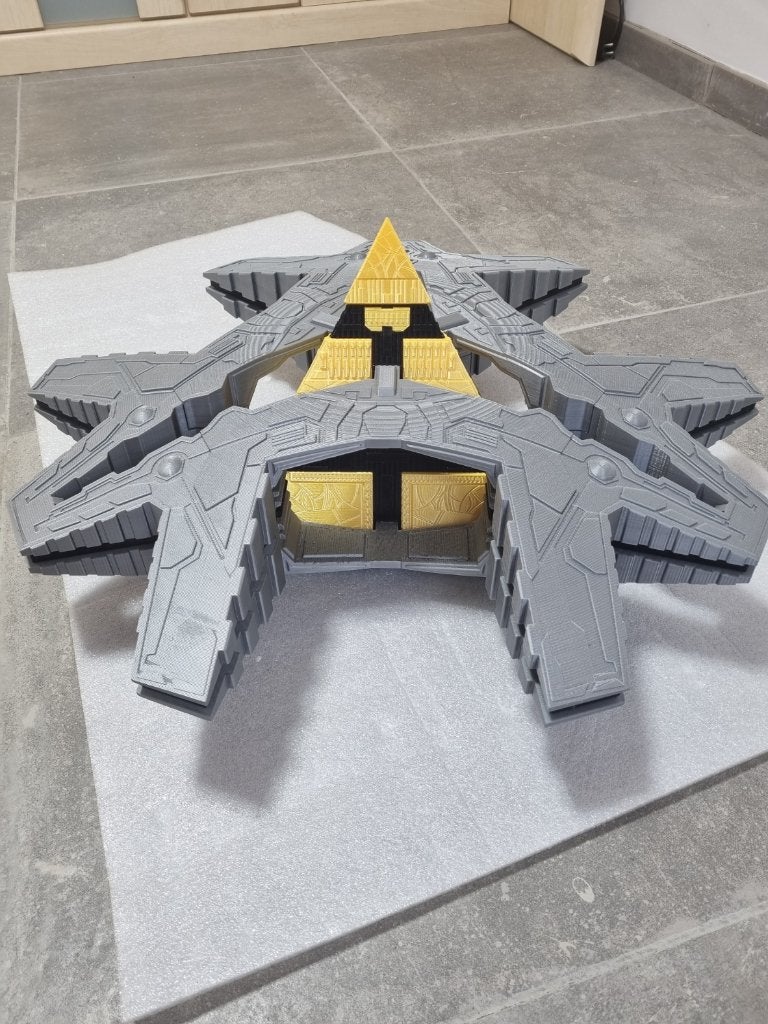 Hatak Class Pyramid Ship van Stargate Series, Hobby en Vrije tijd, Modelbouw | Boten en Schepen, Ophalen of Verzenden, Nieuw, Groter dan 1:32