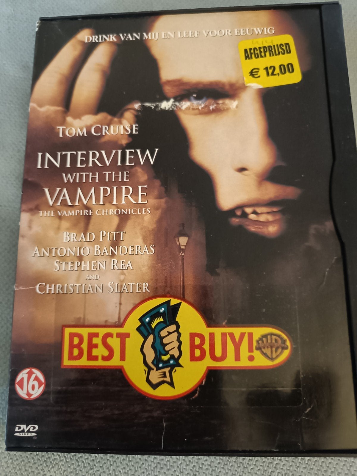 Interview with the Vampire DVD - Tom Cruise & Brad Pitt, Ophalen of Verzenden