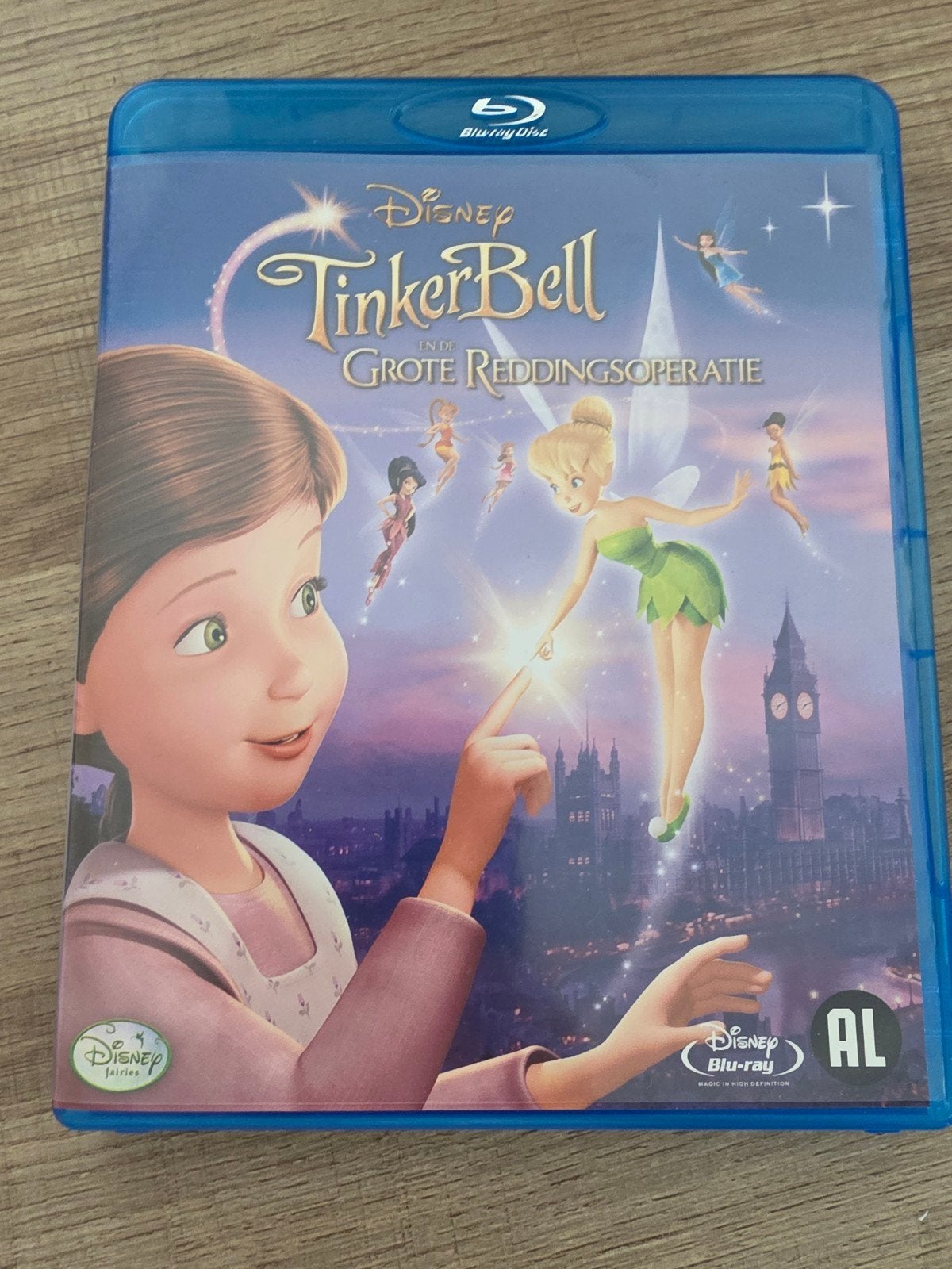 disney tinkerbell en de grote reddingsoperatie, Ophalen of Verzenden, Zo goed als nieuw, Tekenfilms en Animatie