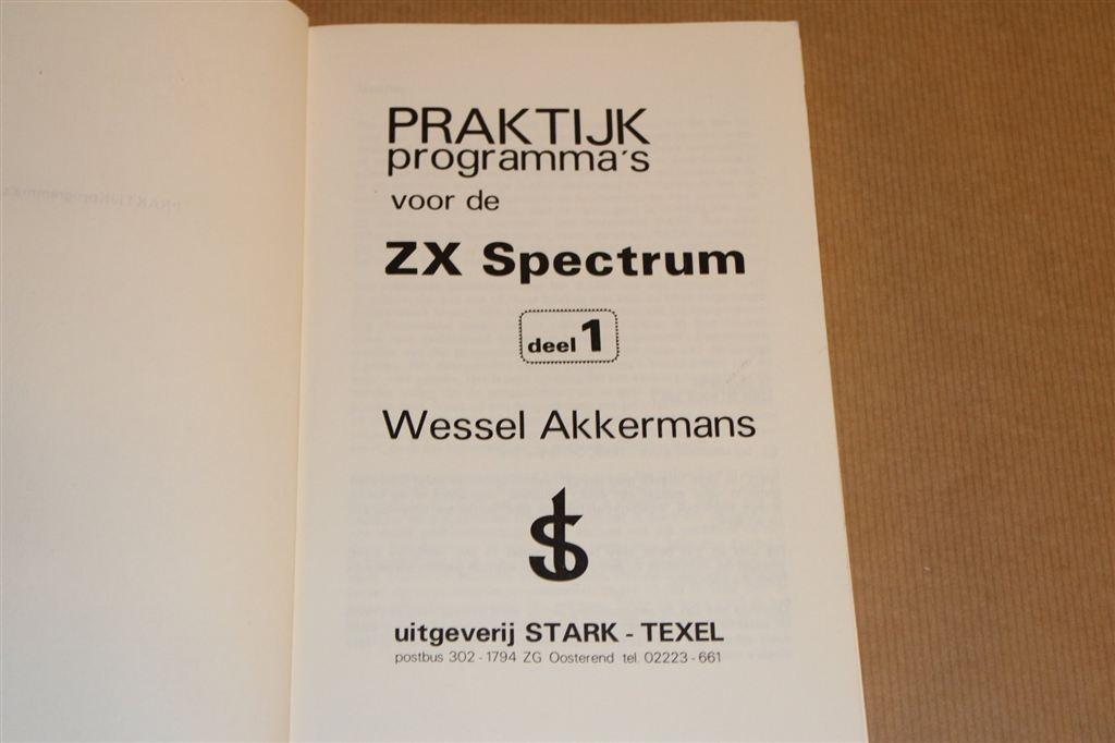 Praktijkprogramma’s voor de ZX Spectrum — Vintage Gids 1984, Ophalen of Verzenden, Gelezen, Internet of Webdesign