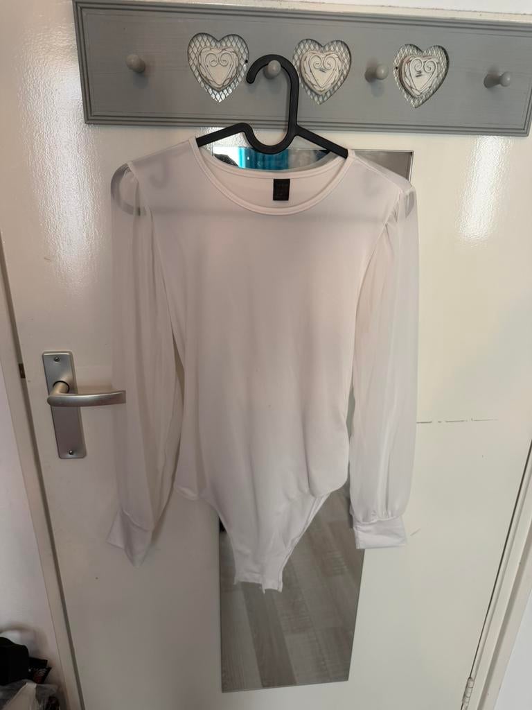 Body maat M, Kleding | Dames, Ophalen of Verzenden, Zo goed als nieuw, Zwart, Zonder mouw
