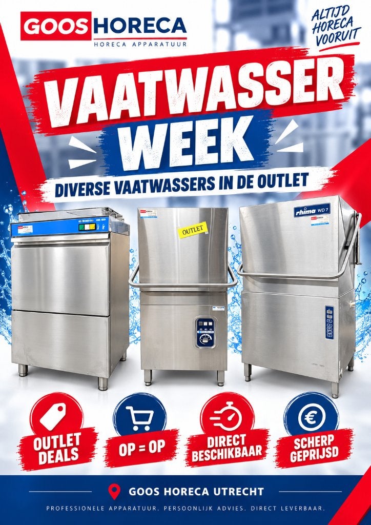 profsionel vaatwasser, Ophalen of Verzenden, Gebruikt, Wassen en Drogen