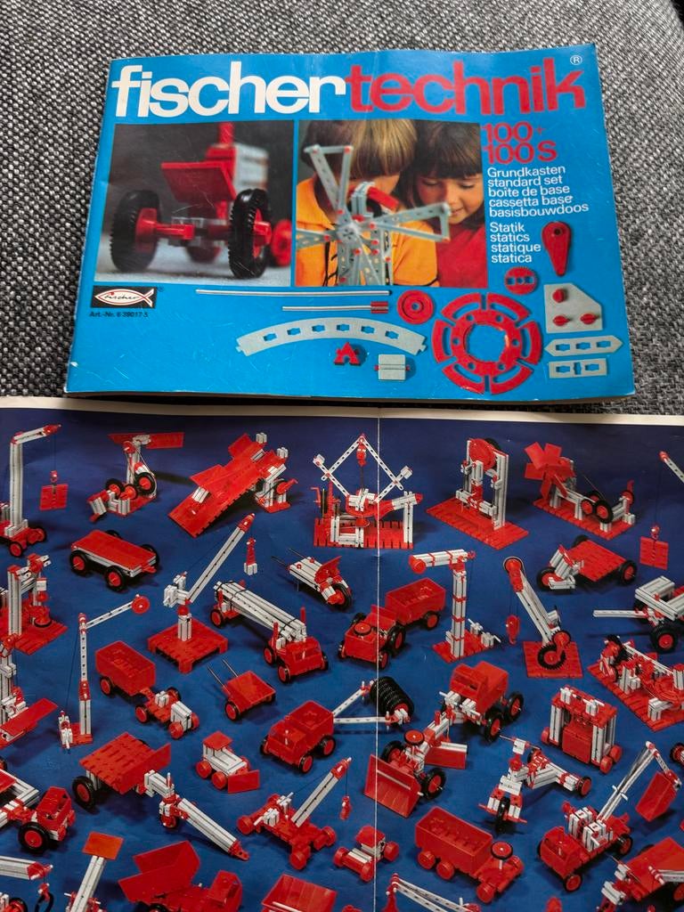 Vintage Fischertechnik Bouwdoos - Groot Pakket, Ophalen of Verzenden, Gebruikt, Overige merken