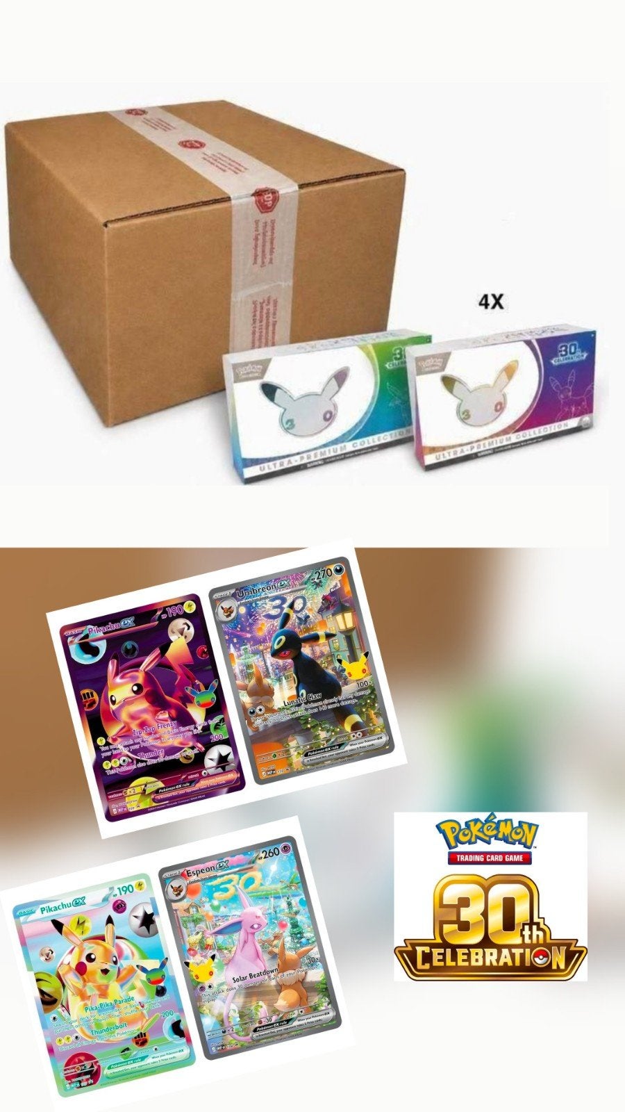 OP=OP 30th anniversary UPC Los of Case Pokemon