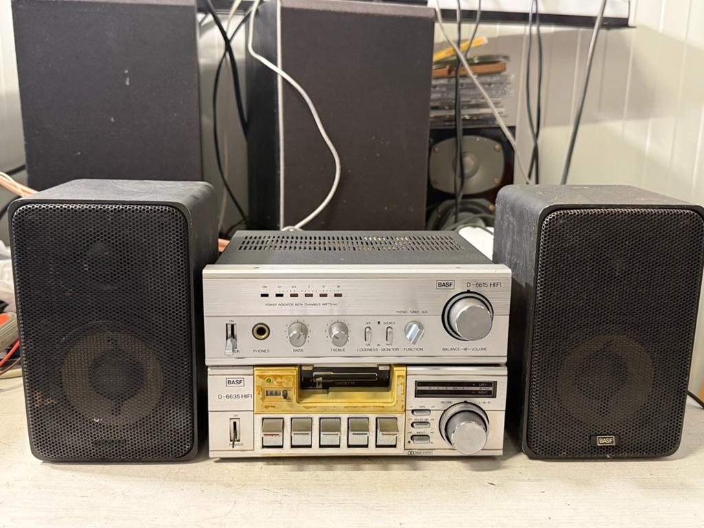 BASF stereo set ( lees ), Overige merken, Basf, Basf, Ophalen of Verzenden