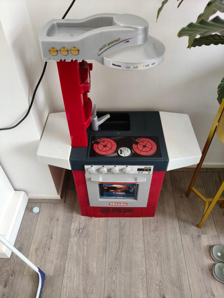 Miele Speelkeuken 'Petit Gourmet' - Compleet en Netjes, Ophalen of Verzenden, Gebruikt, Kunststof, Speelkeuken