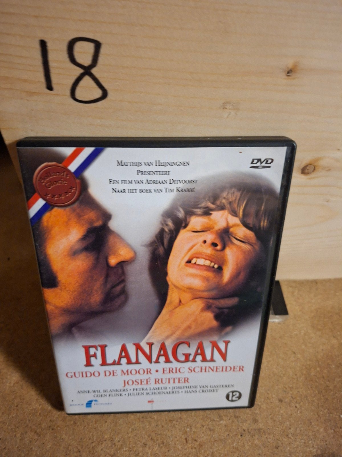 Flanagan DVD - Nederlandse film naar Tim Krabbé, Maffia en Misdaad, Gebruikt, Nederlands, Vanaf 12 jaar