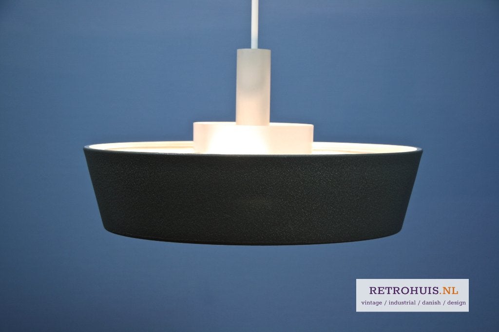 Hanglamp plafondlamp Hiemstra Evolux 1960s vintage retro, Huis en Inrichting, Lampen | Hanglampen, Ophalen of Verzenden, Gebruikt