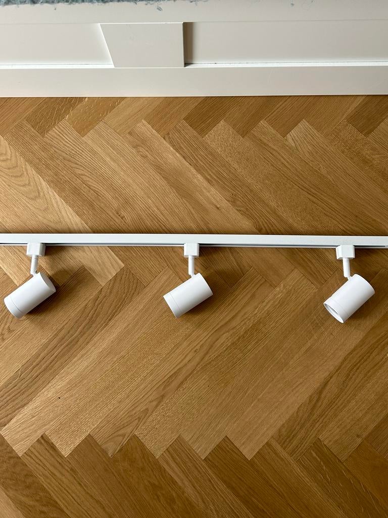 Nieuwe Witte LED Railspots - Set van 3, Ophalen, Nieuw, Plafondspot of Wandspot