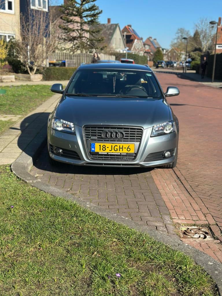 Audi A3 Sportback Automaat 2.0 TFSI Quattro 200PK (2009), Auto's, Euro 5, Stof, Zwart, 1984 cc