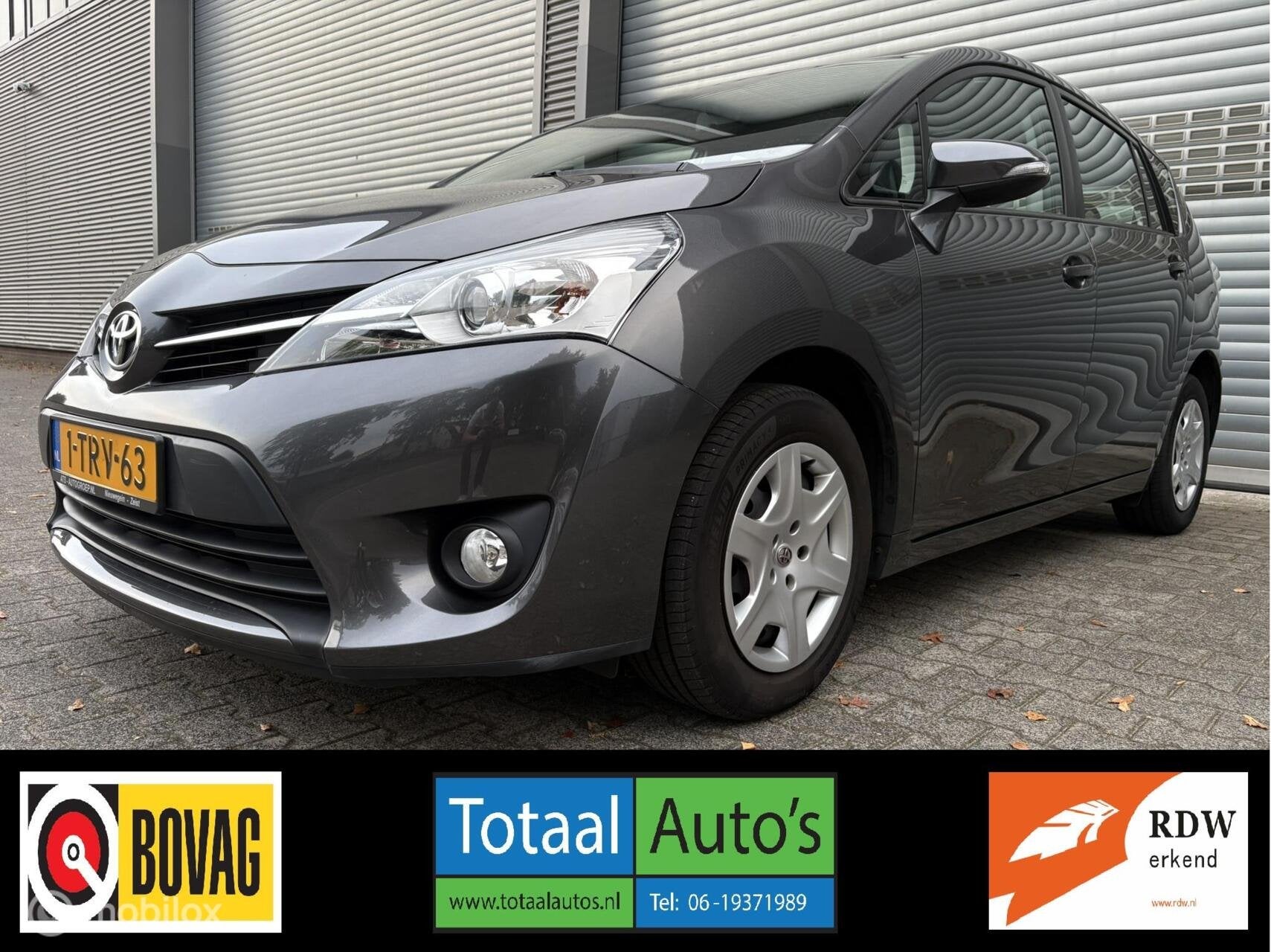 Toyota Verso 1.6 VVT-i Limited*NEDERLANDS*DEALER ONDERHOUDEN, Auto's, Voorwielaandrijving, Gebruikt, 4 cilinders, 132 pk